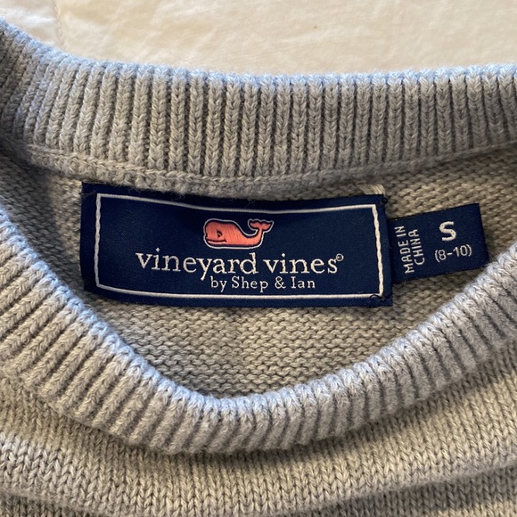 Vineyard Vines boys cotton sweater grey size small - Picture 3 of 6